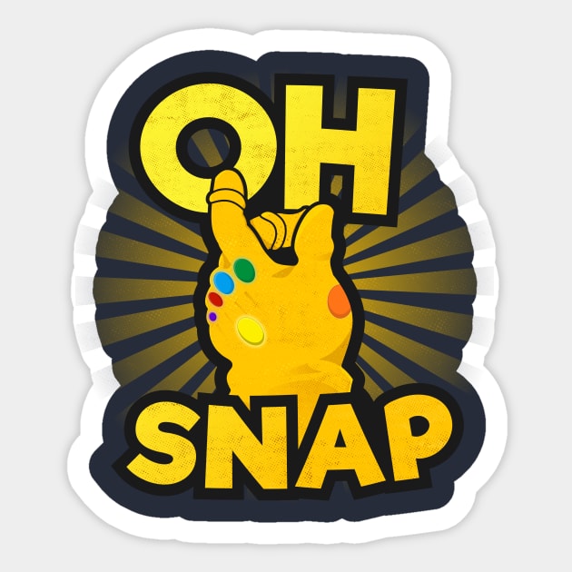 Oh Snap! Sticker by duckandbear